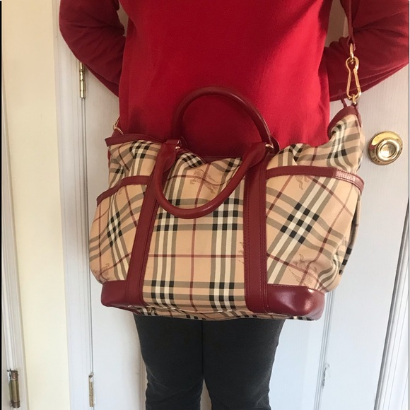 Authentic Burberry Diaper Bag - Picture 4 of 8